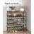 Metal 5-Tier 20 Pairs Shoe Rack-305715671