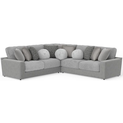 Canapé modulaire 3 pièces avec coussins de siège personnel Stafford et coussins décoratifs Stafford