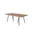 Leonara Rectangular Solid Wood Outdoor Dining Table - 200 cm W 100 cm D