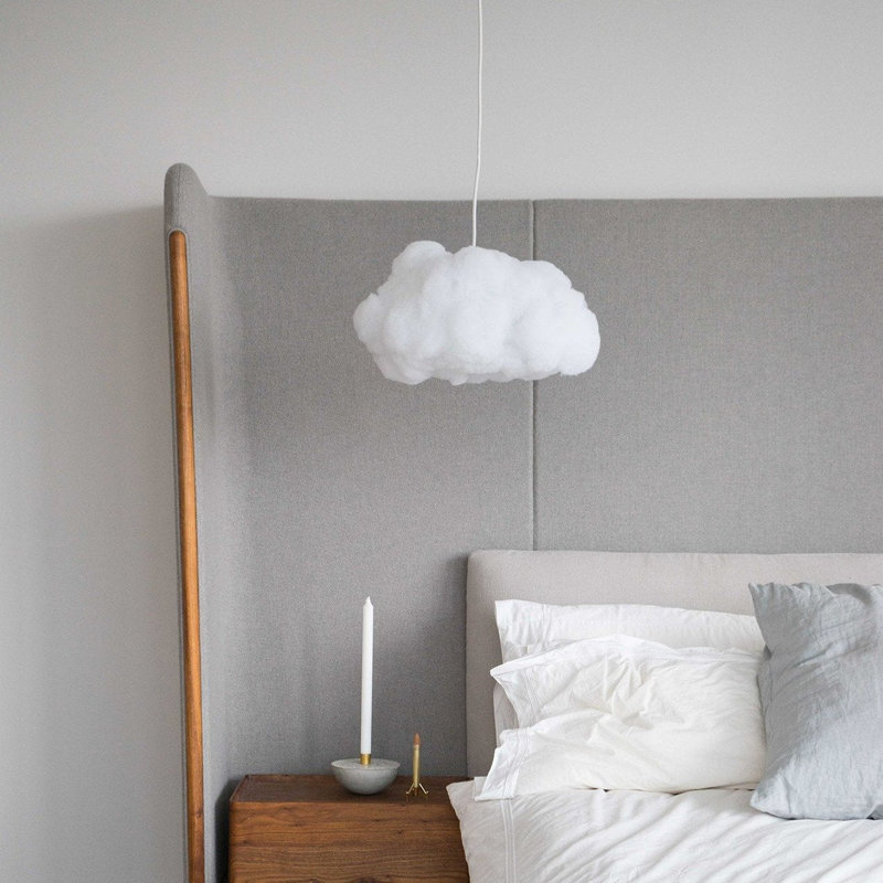 Lampshade Cloud, 132" H x 22" W x 20" D