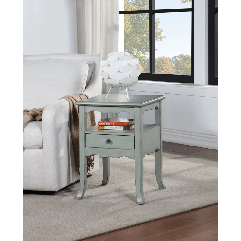 Table de bout avec rangement Brynesha