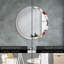 Huldar Glass Flat Wall Mirror
