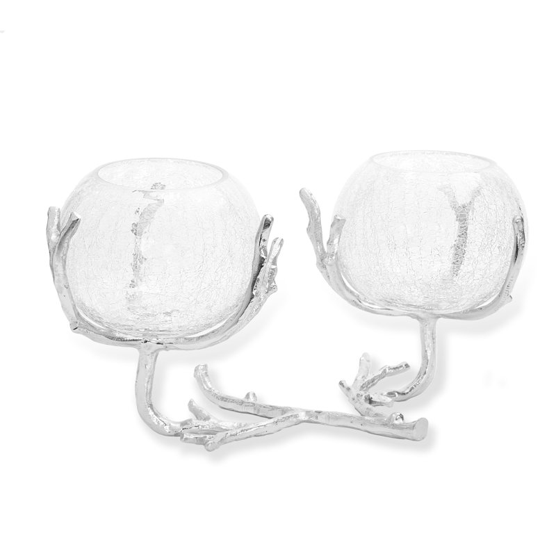 Bol décoratif 2 pièces, Argent