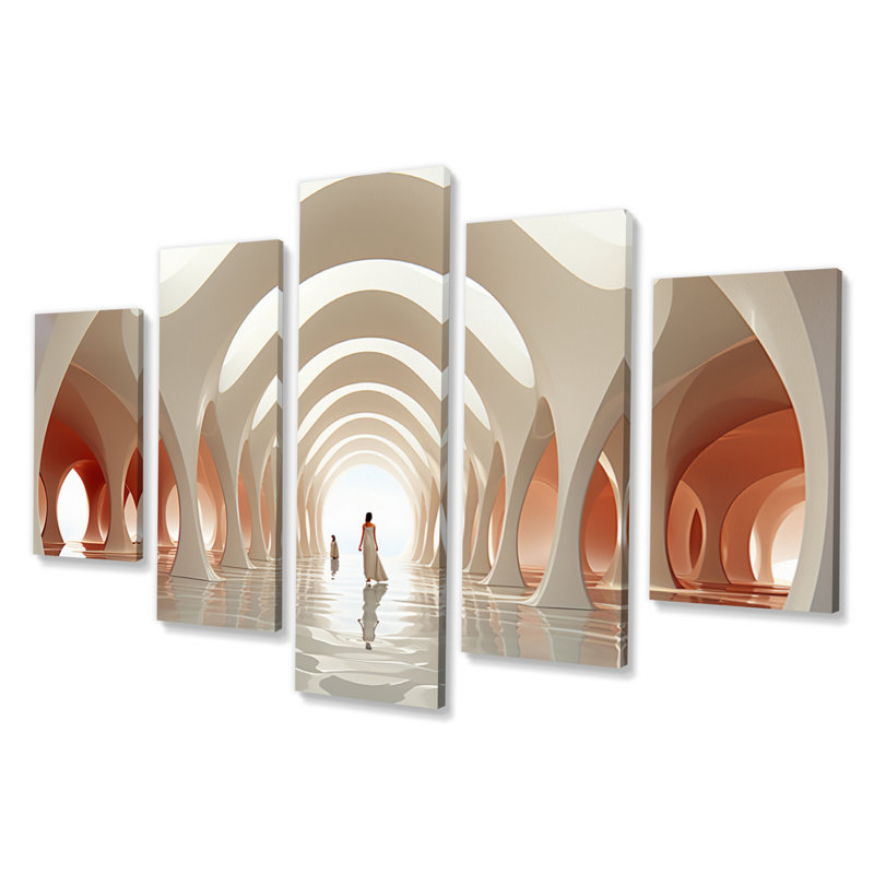 Charpentier - Architecture Wall Art Print - 5 Panels