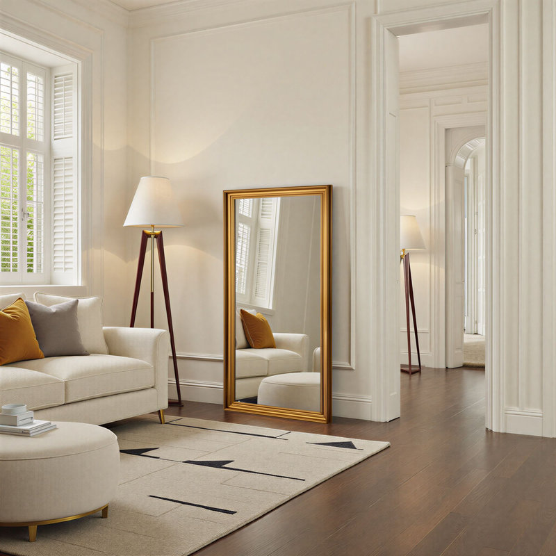 Composite Rectangle Mirror, 165cm x 74cm