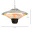 Aaleya Electric Hanging Patio Heater