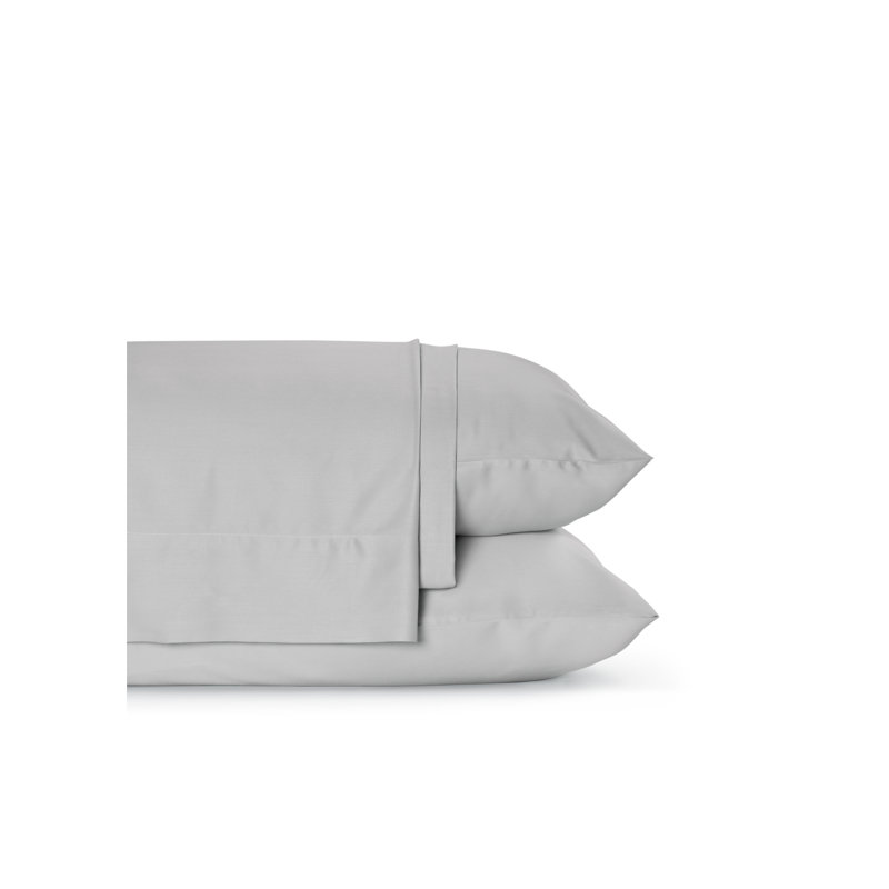 Pure Fiber 100% Rayon from Bamboo Pillowcase Set – Set of 2, King/California King, Gray