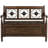 Wood Storage Bench