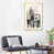 Toile avec cadre en bois beige n'est pas disponible