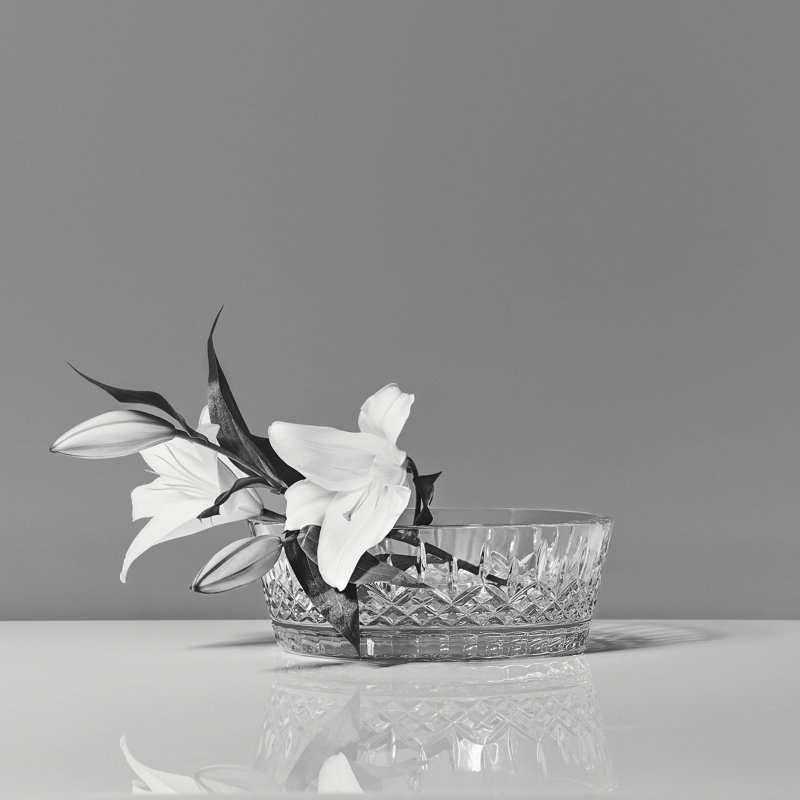 Waterford Lismore Bowl, 3.54" H x 9.84" W x 9.84" D