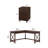 Ozro L-Shaped Executive Desk with 2-Drawer File Cabinet-1934259953