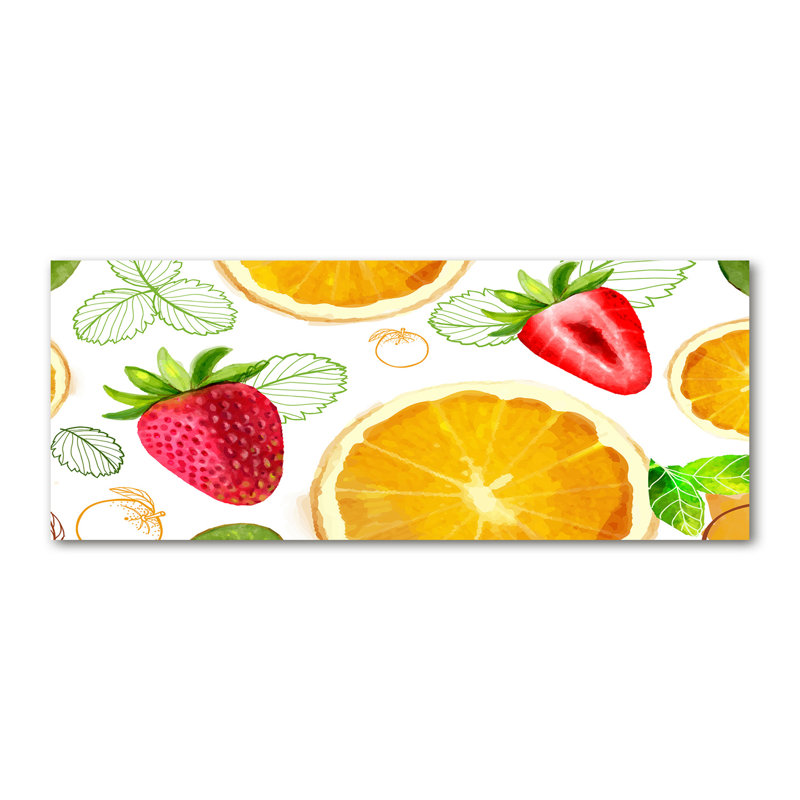 Fruits - Wrapped Canvas Print