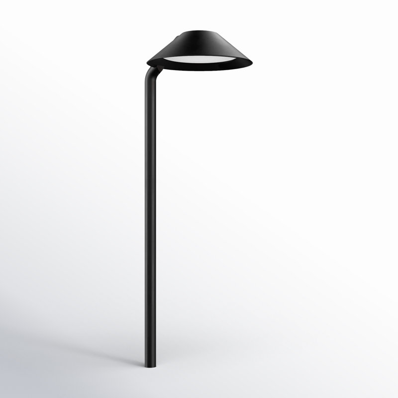 Matte Black Integrated LED Metal Pathway Light