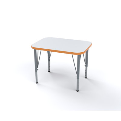 Manufactured Wood Adjustable Height Collaborative Desk
