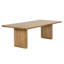 Oak Solid Wood Base Dining Table