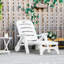Chaise longue rembourrée Deyannah