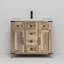 Meuble-lavabo Farmhouse avec lavabo et robinet-1855173251