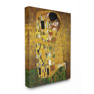 " Patterned Gold Green Classic Figure " by Gustav Klimt