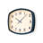 Navy Solid Wood Rounded Square Wall Clock