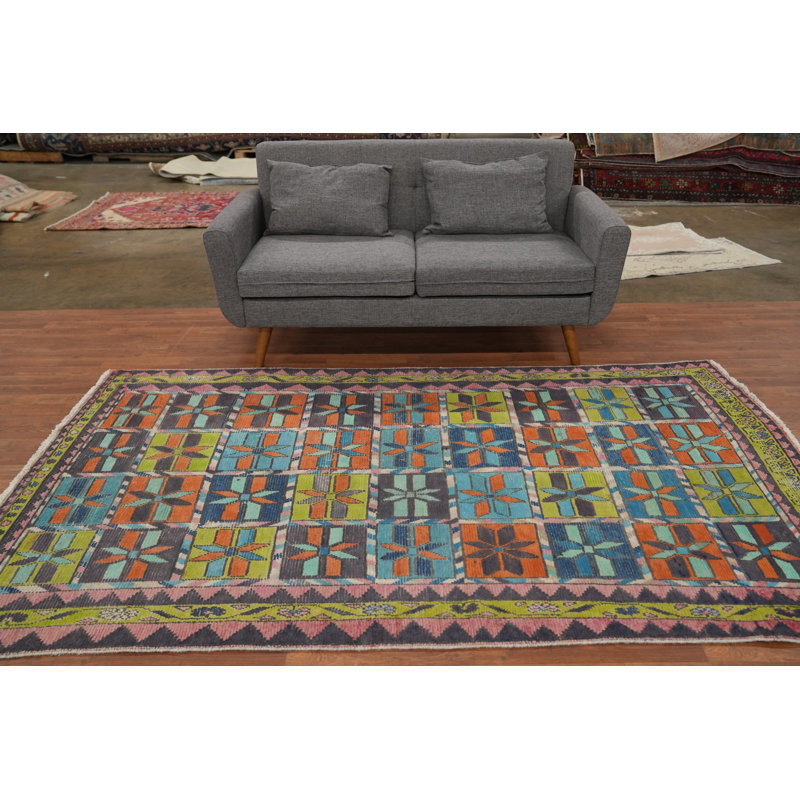 Tapis oriental géométrique 5 x 9