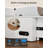 Modern Murphy Bed Queen with Mattress, Drawers and USB Charging Ports,White-93818324