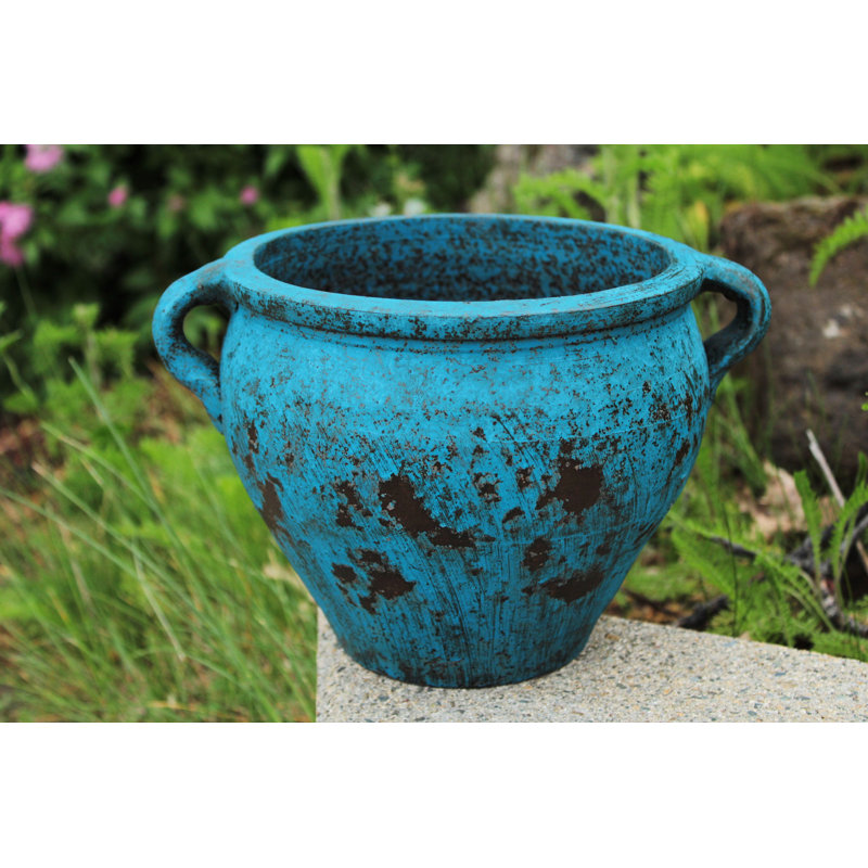 Alayziah Pot Planter, Blue