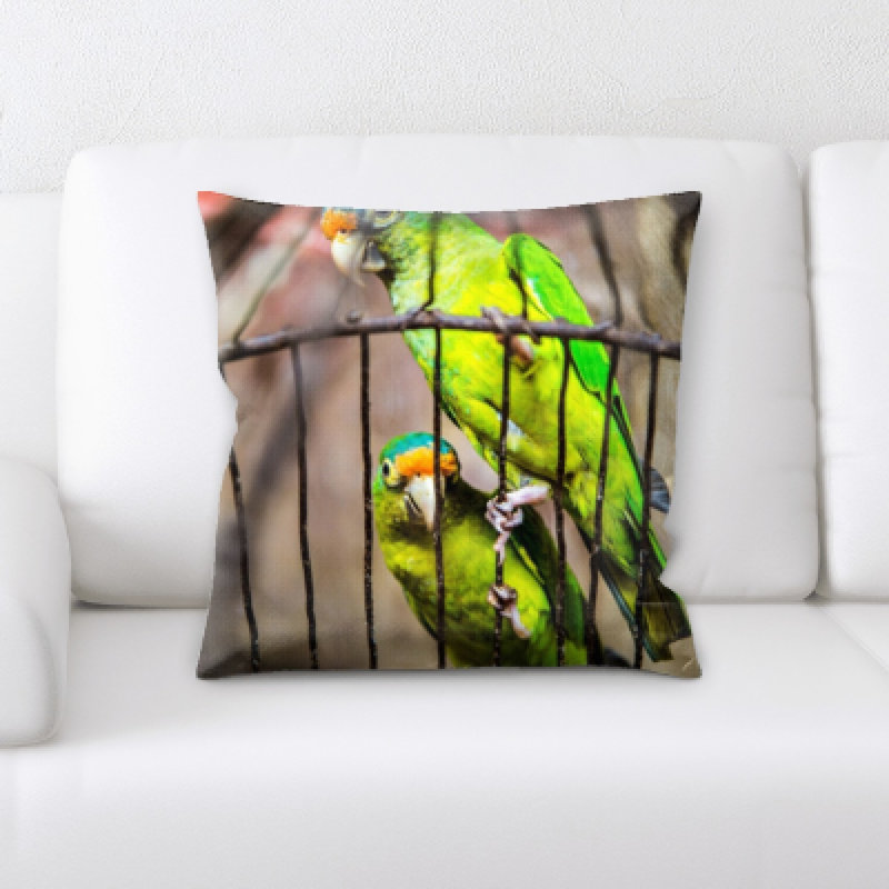 Microsuede Throw Pillow