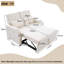 2 Seater Linen Sofa Bed-1414258512