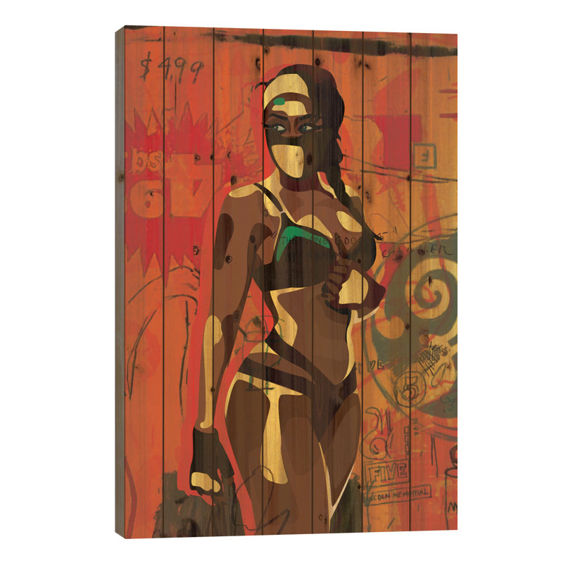 Ninja, 40'' H x 26'' W x 1.5'' D