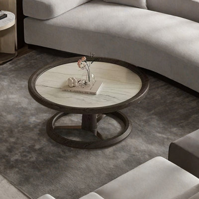 Simple Style Coffee Table with Spacious Top
