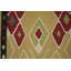Tapis jaune classique dans un tapis Kilim 3 x 10