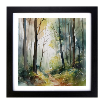 Single Picture Frame Print on Wood