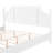 Clyden Traditional Wood Platform Bed with Carved Panel Headboard, Fluted Posts & Classic Molding for Moody Bedroom-135299860