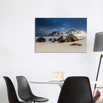 Norway, Lofoten, Flakstad I by Mikolaj Gospodarek - Wrapped Canvas Gallery-Wrapped Canvas Giclée