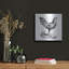  «Chicken In The Yard» par Art Licensing Studio, art mural en métal, 12 po x 12 po-699157231