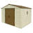 Woodbridge Plus 10.5 ft. W x 8 ft. D Vinyl Storage Shed with Foundation