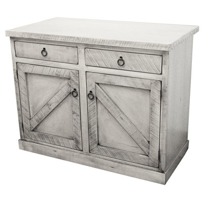 Berrien Solid Wood Kitchen Island