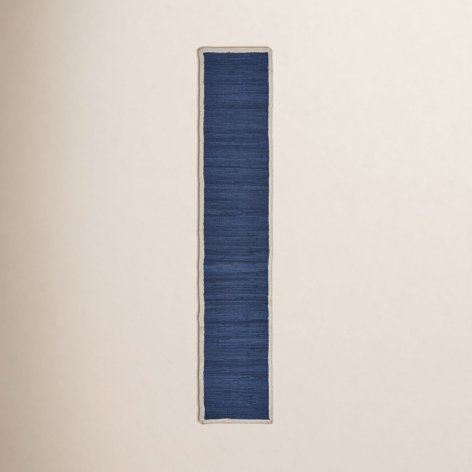 Feliciano Geometric Table Runner, Navy