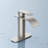 Single-Hole Single-handle Bathroom Faucet with Drain Assembly-74857522