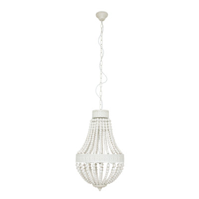 Posada 3 - Light White Unique/Statement Pendant