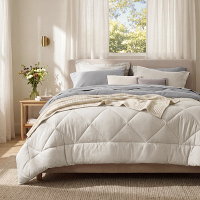 Best Seller Bedsure Comforter Set Reversible Bedding for All Seasons-89GSM