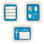 Leitz Plastic Decorative Bin-50100176-50100177-50100181