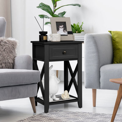 Esquibel 40cm W Bedside Table
