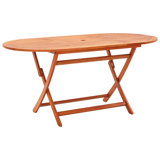 Viviane Folding Wooden Dining Table