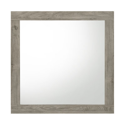 Miroir, finition gris clair