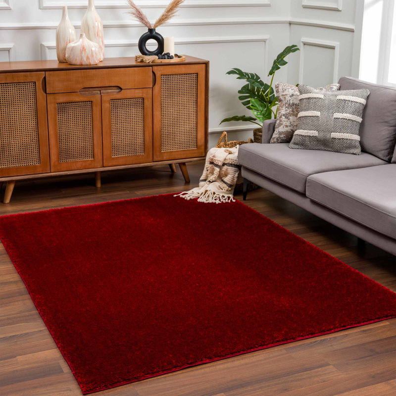 Tapis bourgogne Frejya Performance, Rectangle 9 pi 3 po x 12 pi