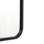Miroir d'appoint mural incassable avec cadre en métal et coins arrondis Arelly-876523357-876523356