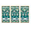 Aztec Geometrics - ensemble d'art moderne sur toile encadrée moderne de 3-1039028209-1039028223