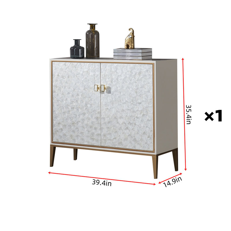 Italian Light Luxury Accent Cabinet Accent Cabinet
