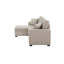 Canapé-lit modulaire moderne en L escamotable avec méridienne de rangement-324356533-312003042